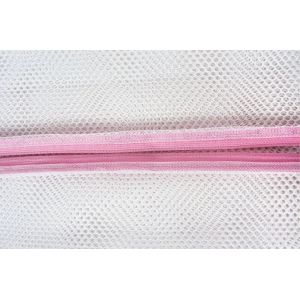 Durable White Net Laundry Washing Bag Polyester Laundry Mesh Wash Bag