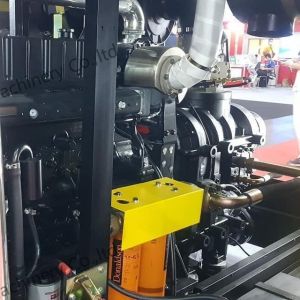 25bar 1107cfm Diesel Screw Air Compressor For Water Well With 400hp Yuchai