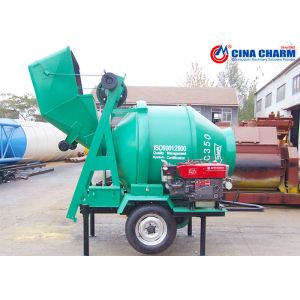 Construction 16HP Self Loading Concrete Mixer Machine Cement Mixers