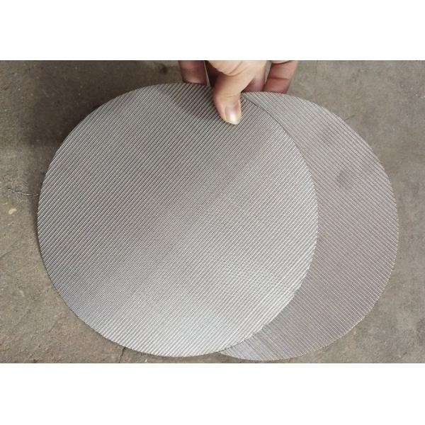 Twilled Weave Stainless Steel Wire Cloth Efficient Filtration Count 2-600