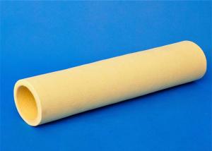 China Kevlar Industries Felt Fabric Yellow Felt Roller Sleeve 10mm Thickness on sale