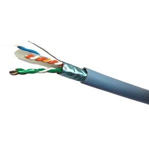 Cheap RJ45 Bulk Network Cable CAT6A Copper UTP STP Fire Resistant for sale