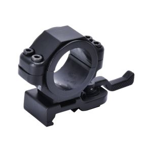 Aluminium 25-30mm Double Bolts Quick Release Laser Sight Light Mount for Optic