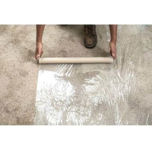 2.5mil 24″*200′ Party Building No Pollution Tapes Carpet Protector Roll