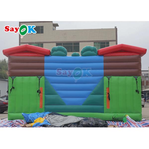 Funny Inflatable Theme Park Bouncer Slide Trampoline For Kids Commercial Indoor Playground Equipment