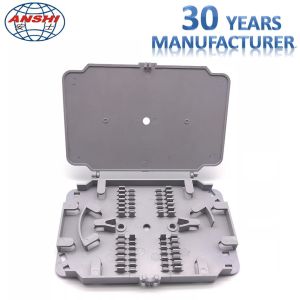 12 Cores ABS Plastic Splice Tray ODF Optical Distribution Frame For Distribution