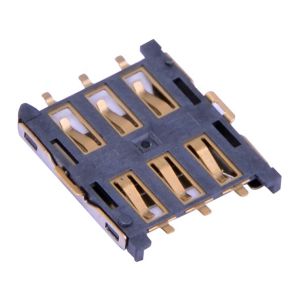 C5210 Contact High Temperature Resistance Micro Sim Card Connector