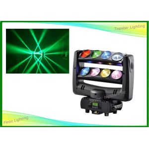 Dj Stage LED Moving Head Light Double Row 4 In 1 Rgbw Spider for Performance