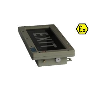 Explosion-proof LED Exit Signs ATEX approved IP66 Hazardous Area Division 2 and
