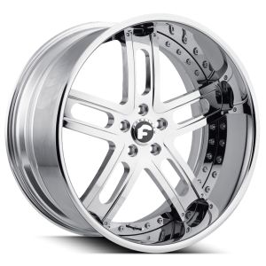 Forgiato Estremo Deep Dish Chrome Wheels