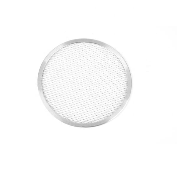 6 inch - 22 inch round aluminum pizza screen mesh pizza tray perforated pizza