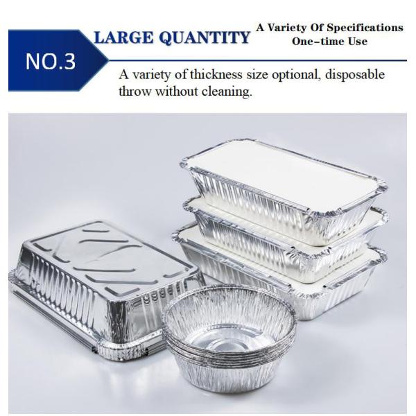 aluminium Foil Lunch Box in china with high quality and good price