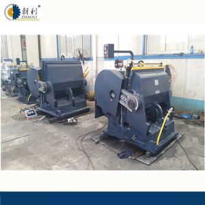 220v Or 380v Paperboard Creasing And Die Cutting Machine With 1 Year Warranty