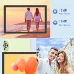C Idea WIFI Android 14 TF Storage 512GB Touch Screen Tablets With Keyboard and