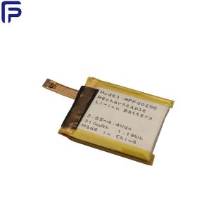Lithium Ion Wearable Device Battery Polymer Material 310mAh 1.14Wh 3.85V With