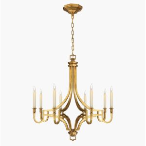 China CHC 1561 Mykonos Medium Chandelier With Aged Lron / Antique-Burnished Brass Finish on sale