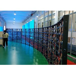 High Refresh Rate Curved Led Screen P2.5 P3 Indoor For Special Modeling