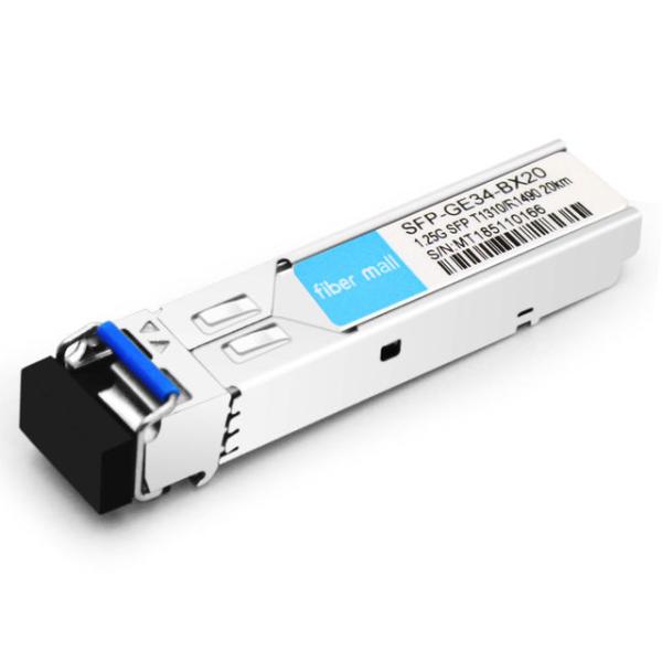Quality H3C SFP-GE-PX20-U-SM1310-A Compatible 1000Base BX BIDI SFP TX1310nm/RX1490nm 20km LC SMF DDM Transceiver Module wholesale