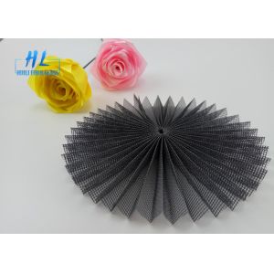 China Polyester Plisse Mosquito Screen Mesh Fiberglass Folding Insect Screen on sale