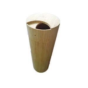 China 117*340mm Wooden Bamboo Pet Memorial Urns For Pets Ashes on sale
