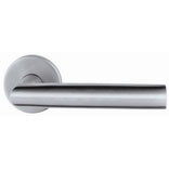 Fashion Design Lever Door Handles , Round Shape Privacy Door Lever Set