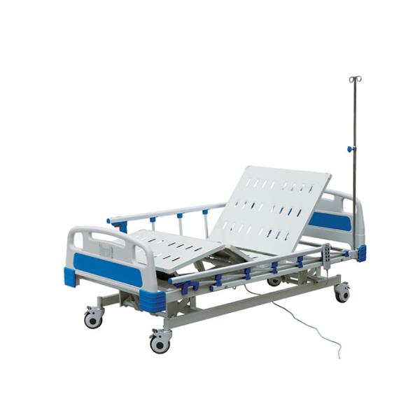 Three Function Electric Hospital Patient Bed With Aluminium Side Rail /