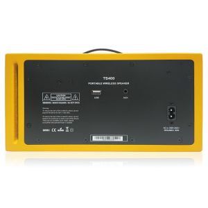 Compact Portable Solid Wooden Bluetooth Speaker For Home With Rechargable