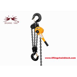 Cheap 8mm Galvanized Lever Chain Hoist Single-Chain-Fall With Lifting And Fixing Function for sale