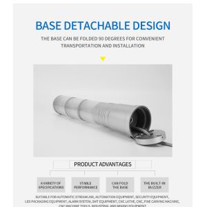 Customizable Tower Warning Light Easy Installation LED Stack Lights IP54 Rating
