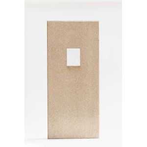 Fire Resistant Refractory Insulation Board Rectangle Lightweight