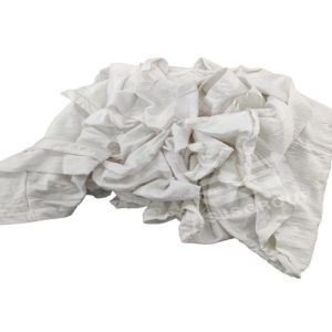 China Factory full cotton cutting used clothes cutting T-shirt rags color white scrap textile cleaning cloth wiping rags on sale