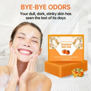 Natural Persimmon Soap For Soft Smooth Skin And Gentle Daily Cleansing