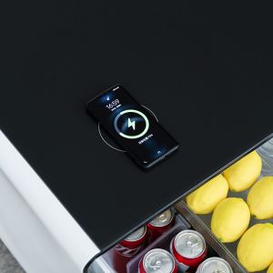 Direct Cooling Stainless Steel 2024 Multifunctional Wireless Charging Speaker