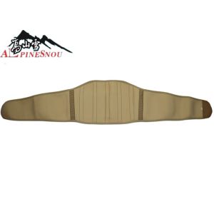 Yellow Pregnancy Abdominal Belt With Neoprene Composite Cloth And PVC Plates