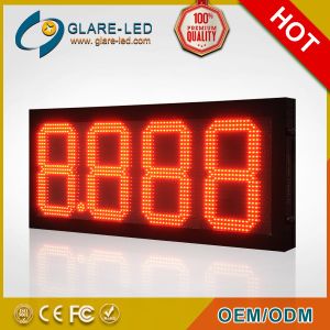 Energy Saving LED Gas Signs Auto-Dimming Brightness Control for Gas Station