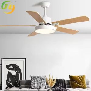 Senkai Led Ceiling Fan Family Home White Color Small Noise Silence 220v Indoor