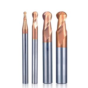 TiAlN Coated 45-60° Tungsten Carbide Cutter with 3-4 Flutes