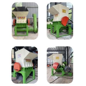 380V Voltage Low Speed Ldpe Cling Film Crusher for Powerful Pvc Plastic Box