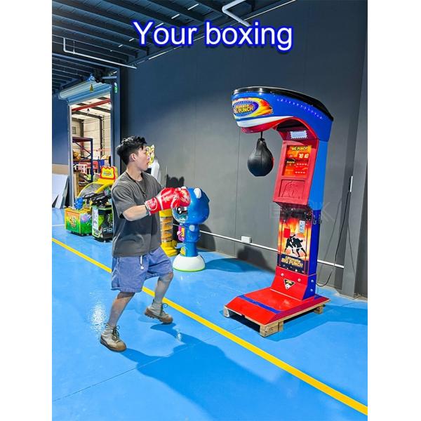 Coin Operated Ultimate Big Punch Ticket Redemption Boxing Arcade Games For Sale