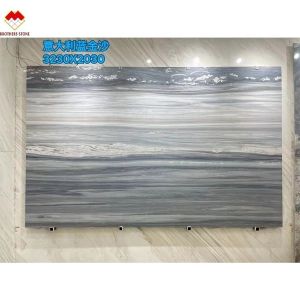 Big Slab Stone Form Palissandro Blue Marble for Apartment Wall and Floor