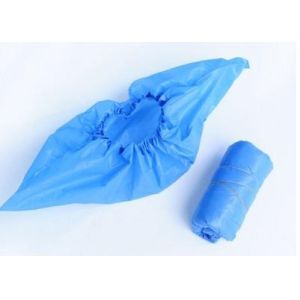 Anti - Slip Disposable Shoe Covers Durable Lightweight For Laboratory