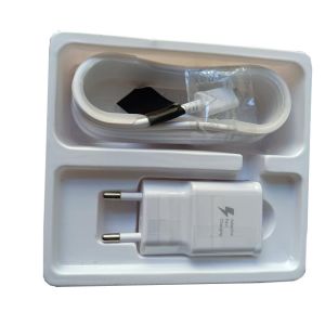 2 In 1 Charger Type C Usb Power Adapter 5V 2A For S6 S7 S8