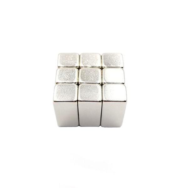 Customizable Grade N52 Neodymium Magnet Nickel Coated for Temperature Range 80