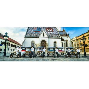 High Power Antique Electric Car 8 Seats With Curtis Controller