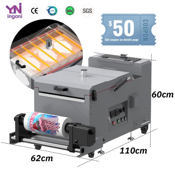 Quality DTF Powder Shaker Machine Automatic Shaking and Drying 30cm wholesale