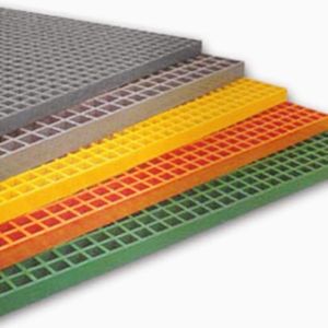 Green Mesh Walkway ISO Fiberglass Grating Panels