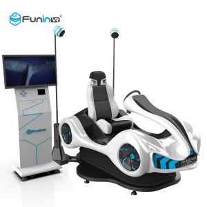 220 V 400KG 0.7KW 9D Virtual Reality Simulator Racing Games Karting Car For