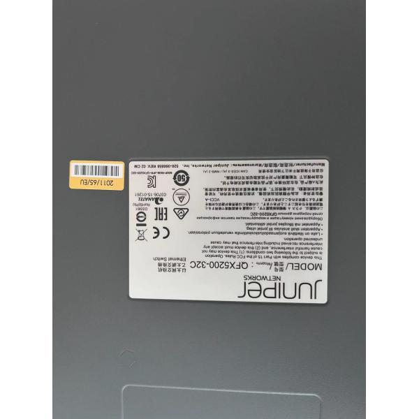 QFX5200-32C-AFO Juniper Products 10/100/1000Mbps Transmission Rate