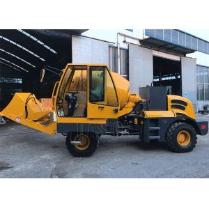 Hydraulic Pump Self Loading Ready Mix Concrete Truck For Rural Construction