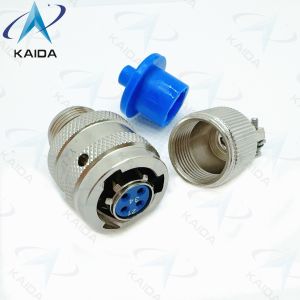 Aluminum Circular Electrical Connector Y11P Series With Electroless Nickel